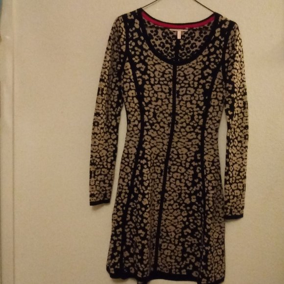 Victoria Secret Animal Print Sweater Dress - Picture 10 of 14